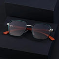 DOISYER Retro Wood Sunglasses for Men Women UV Resistant Driving/Riding Glasses New Personalized Trend Fashion Metal Frame