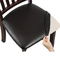 Washable Chair Protector Elastic Chair Seat Covers for for Dining Room Wedding Party