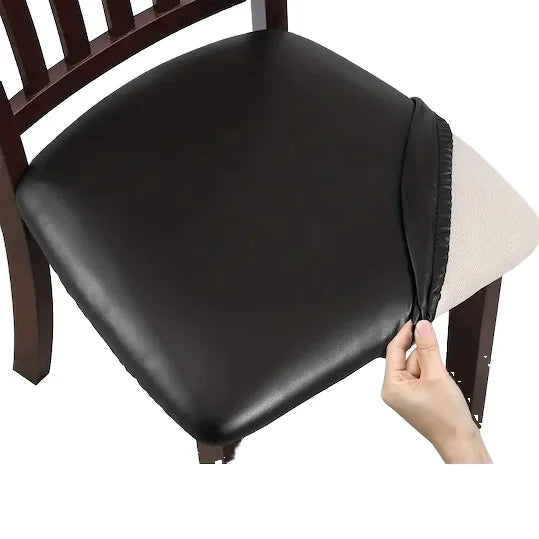 Washable Chair Protector Elastic Chair Seat Covers for for Dining Room Wedding Party