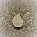 Bigger Ash Chamber Cremation Urn Stainless Steel Tear Drop Urn Necklace Pendant Water Drop Memento Keepsake Cremation Ash Urn