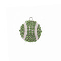 Wholesale 20 mm Sports Theme Enamel Rhinestone Pendants Customized Alloy Jewelry for Children for Gift Decoration