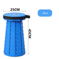 Outdoor Portable Telescopic Retractable Garden Stool Camping Collapsible Height Adjustable Stool