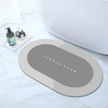 Upgraded Luxury Diatom Mud Non-Slip Foot Mats Water Absorbent Bathroom Toilet Door Rugs 2.5mm Thick Washable for Home Use