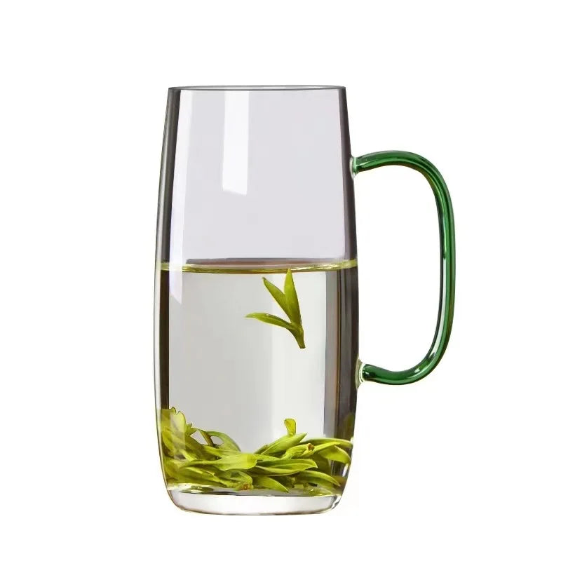 Green Tea Tumbler Borosilicate Glass Tea Cup