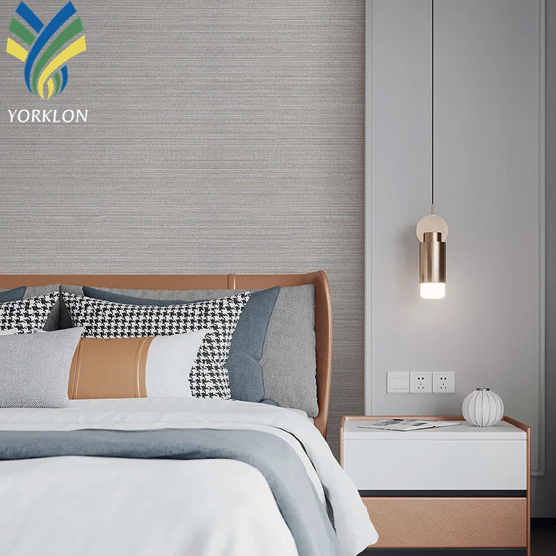 FARSIGHTED Modern PVC Wallpaper Waterproof Fireproof Hotel Project Wallcovering Nature-Inspired Wall Decoration Hotel Rooms