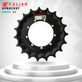 Mini Excavator Chain Drive Sprocket Wheel for Kubota U15