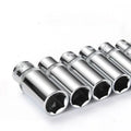 63mm CRV Alloy Anti-rust 6 Point Torque Spanner Ratchet Socket Wrench 3/8\" Drive Customizable OEM Deep Hex Sockets Set