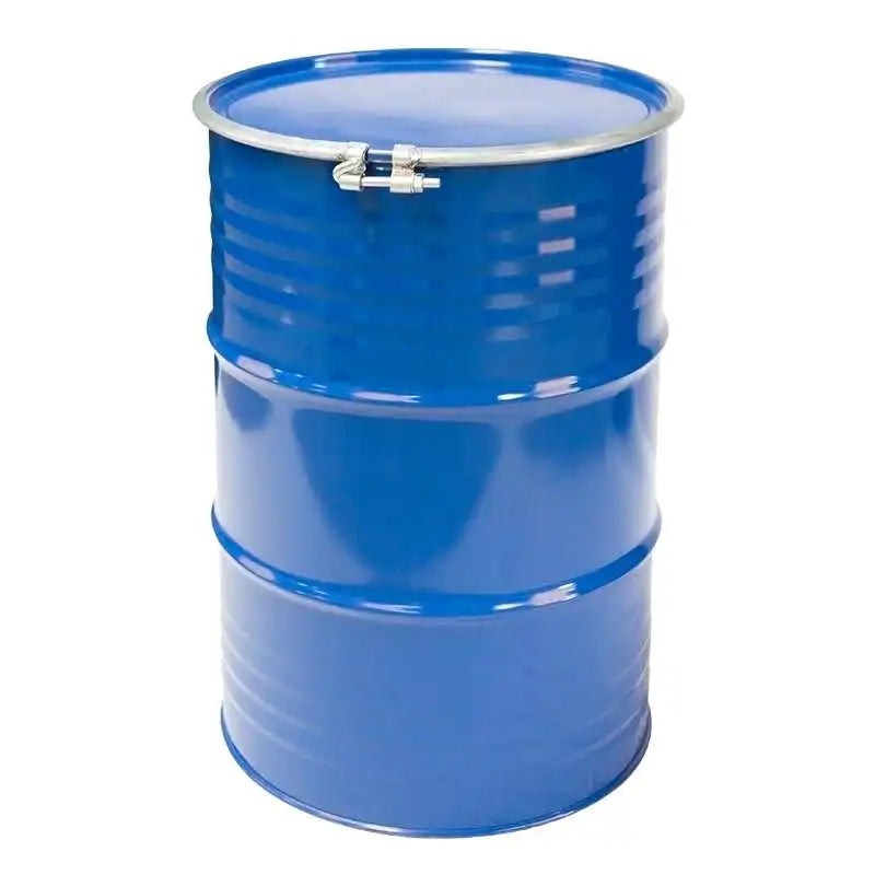 55 Gallon Open Head Steel Drums 210L Empty Iron Barrel Practical Pails & Large Ior Barrels for Various Needs
