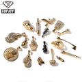 Top Icy Hip Hop Jewelry Iced Out Diamond Pendants Collection Stainless Steel 18K Gold Plated Rhinestone Fashion Jewelry Necklace