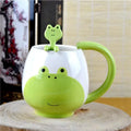 Ready to Ship Hot Selings 2023 Creative Frog 15oz 450ml Ceramic Mug Porcelain Cup Custom logo