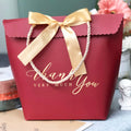 Premium Christmas/Wedding  Luxury Craft Kraft Paper Bags Custom Logo Recyclable Brown White Bags for Xmas Clothing Gifts