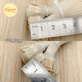 Fasimei European Remy Double Drawn K Tip Keratin Human Per Bonded Flat Tip Hair Extensions