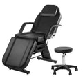 Reinforced Base Hot Sale Spa Salon Eyelash Bed and Chair Folding Flat Lying Folding Chair Bed Cosmetic Massage Bed