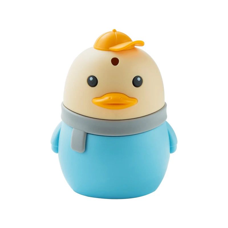 Factory Cheap Creative Animal Duck Design Automatic Plastic Toothpick Holder for Home Restaurant Unique Cute Animal Toothpick