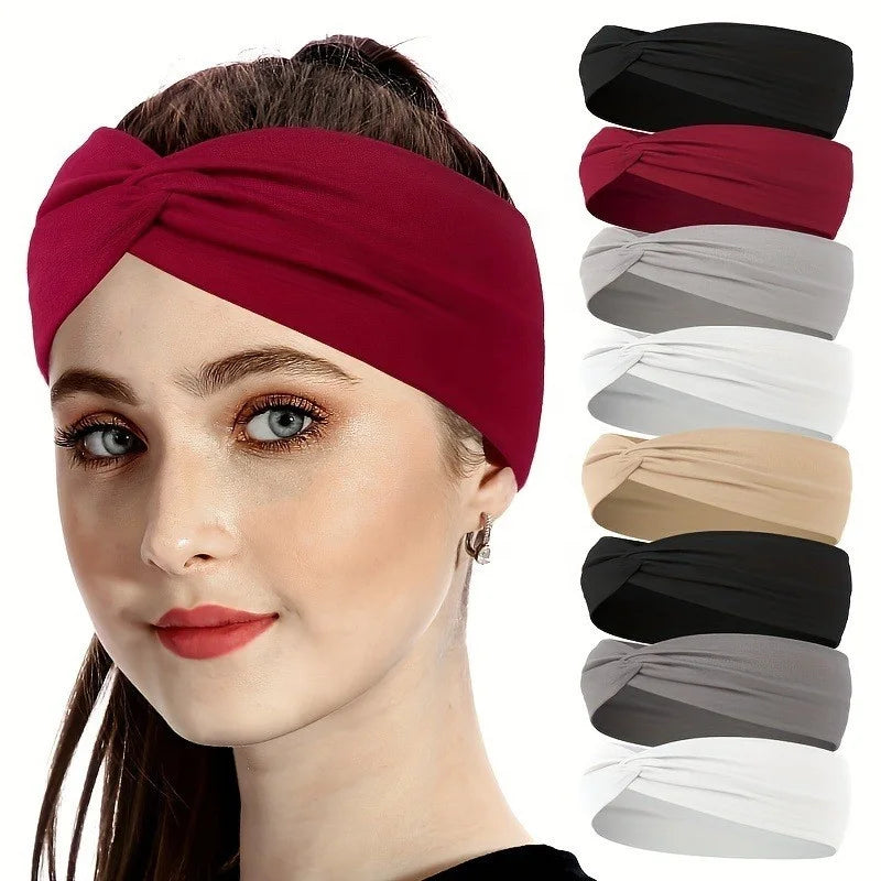 Wholesale Fashionable Color Women/Men's Headband for Climbing Running Yoga-Moisture Absorption Sweat Releasing Beach Appropriate