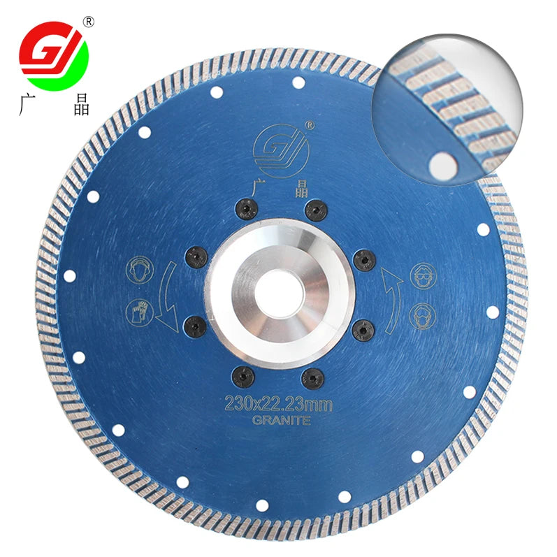 Limited Time Offer 230mm Hot Pressed Ultra-thin Turbine Saw Blade Diamond Cutting Saw Blade for Granite Tile Marble Cutting