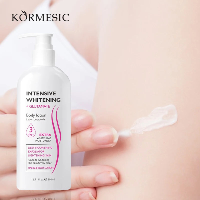 OEM ODM Private Label KORMESIC Intensive Whitening Skin Care Nourishing Moisturizing Beauty Body Lotion