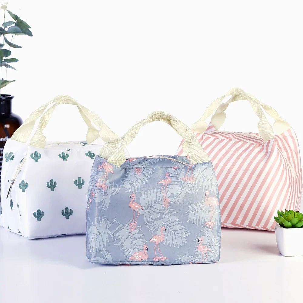 2022 New Insulated Lunch Bag Tote Bag Refrigerated Picnic Food Lunch Box Bag