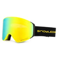 SNOWLEDGE Brand Designer Magnetic Ski Goggles Men Women Double Layers Anti-fog UV400 Snowboard Goggles