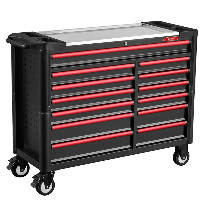 GATmatic Customizable Multifunction Metal Rolling Tool Roller Cart for Garage Workshop Storage & OEM Support