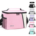 Outdoor Travel Square Messenger Insulation Bags Large Capacity Portable Waterproof  Oxford Thermal Insulation Tote Lunch Bag