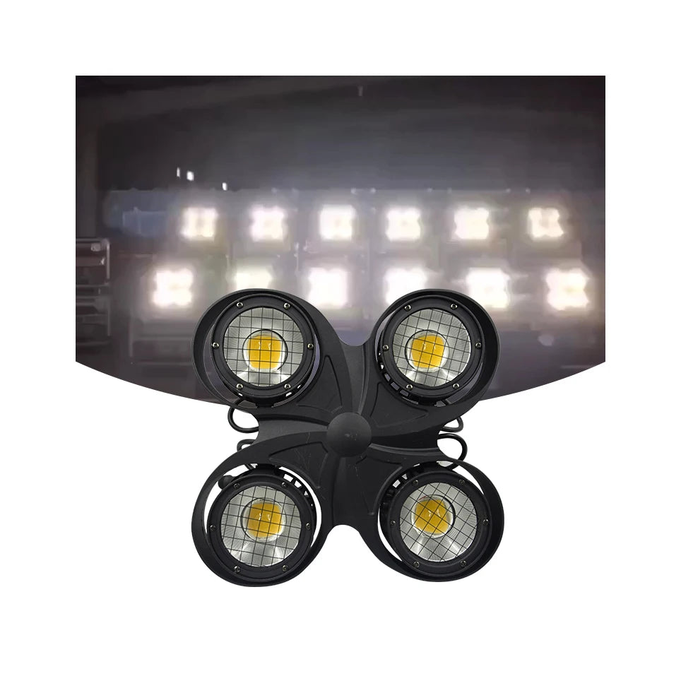Outdoor Waterproof Four Heads 4Pcs*100W Warm Cool White Led 4*100W Cob Modern Landscape Lighting Led