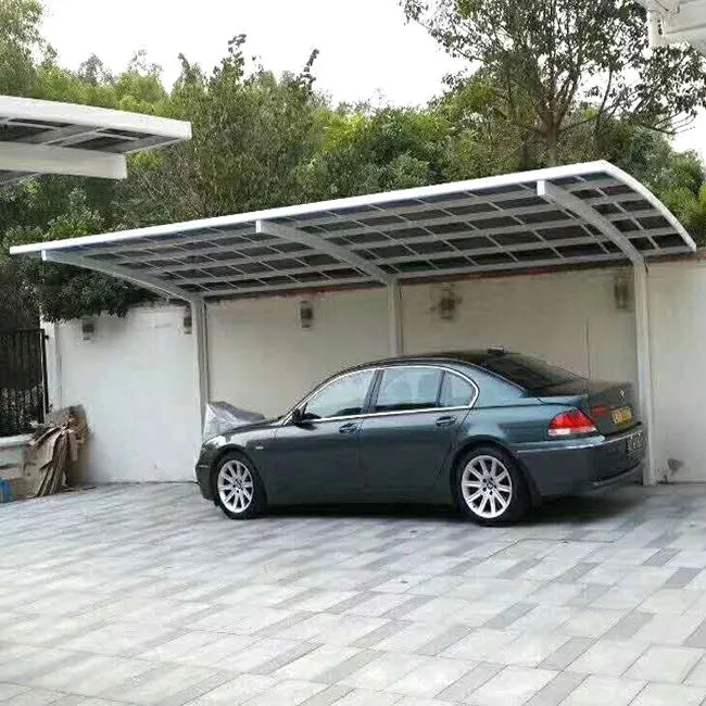 Polycarbonate Car Garage Tents/car Parking Shade/car Parking Shed