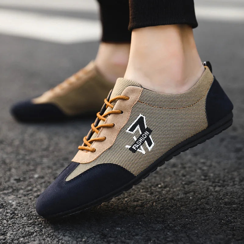 Factory Wholesale Price Knitted Upper Breathable Sneakers for Men Tennis Shoes Men
