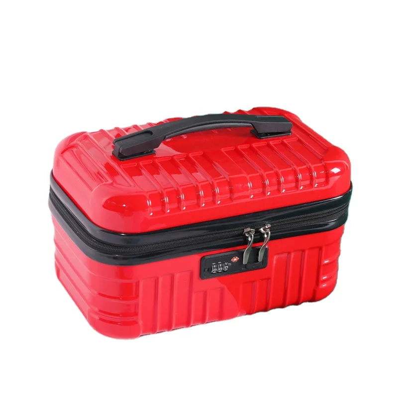 New 18inch Large Capacity Suitcase 14 Inch Small Hand Plastic Makeup Bag Beauty case Makeup Suitcase for Travelling Storage Box