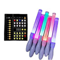 YLAIREGIFTS Customized Concert Remote Control Flashing Light up Stick Party RGB Glowing LED Light Stick