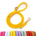 Tiktok Trend 2024 Fashion Trends Personalized Pet Rope Leash Colorful Polyester Dog Leash Custom Long Leash for Dog Training