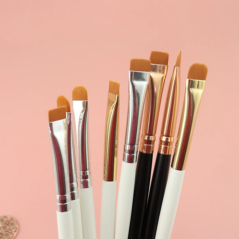 Factory Single Professional Thin Flat Concealer Brush Packaging Custom logo Private Label Synthetic Hair Brush for Concealer