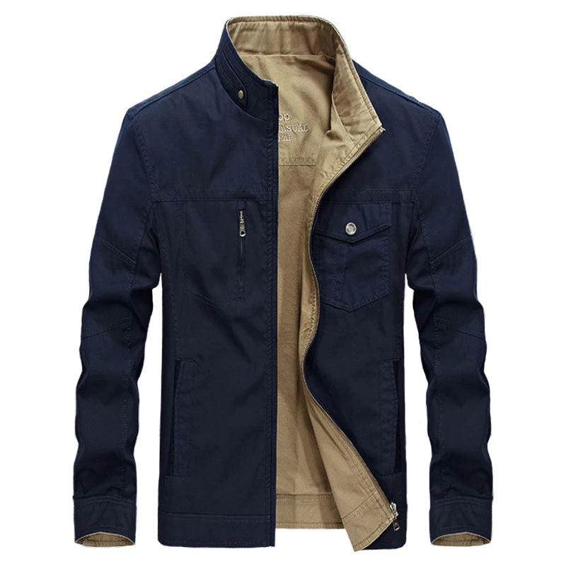 2021 Spring Jacket Man Clothing Fashion Jacket Coat Men's Fashionable and Classic Reversible Jackets