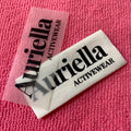 Cheap Price Brand logo Printing Thermal Transfer Labeltagless Neck Heat Press Label for Clothing