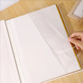 Wholesale Customized 300/400gsm Adhesive Double Sided Black White Paper Inner Sheets Perfect Binding for Wedding Photo Album