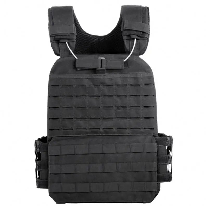 GERANNUR BL045 Tactical Vest 600D Oxford Fabric Plate Carrier Tactical Vest for Outdoor Shooting Hunting Sport