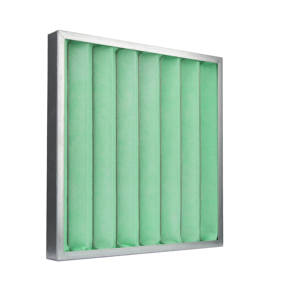 Hot Selling 290*290*46mm Furnace Smoke Filter Paper Hvac Air Filter with Fiberglass Core for Farms