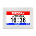 Shenzhen Factory Cheap 7" Lcd Digital Calendar Dementia Clock for Netherlands