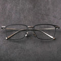 Pure Titanium Plating Eyeglasses in Dubai Man Medicated Optical Frames with Solid Pattern Spectacle Eyewear Gafas