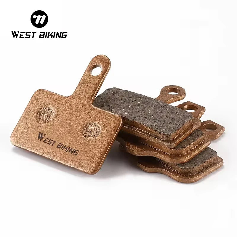 WEST BIKING MTB  Bicycle Hydraulic Disc Brake Pads Durable Resin Ceramic Bike Brake Pad for Electric Bike Bicycle Accessories