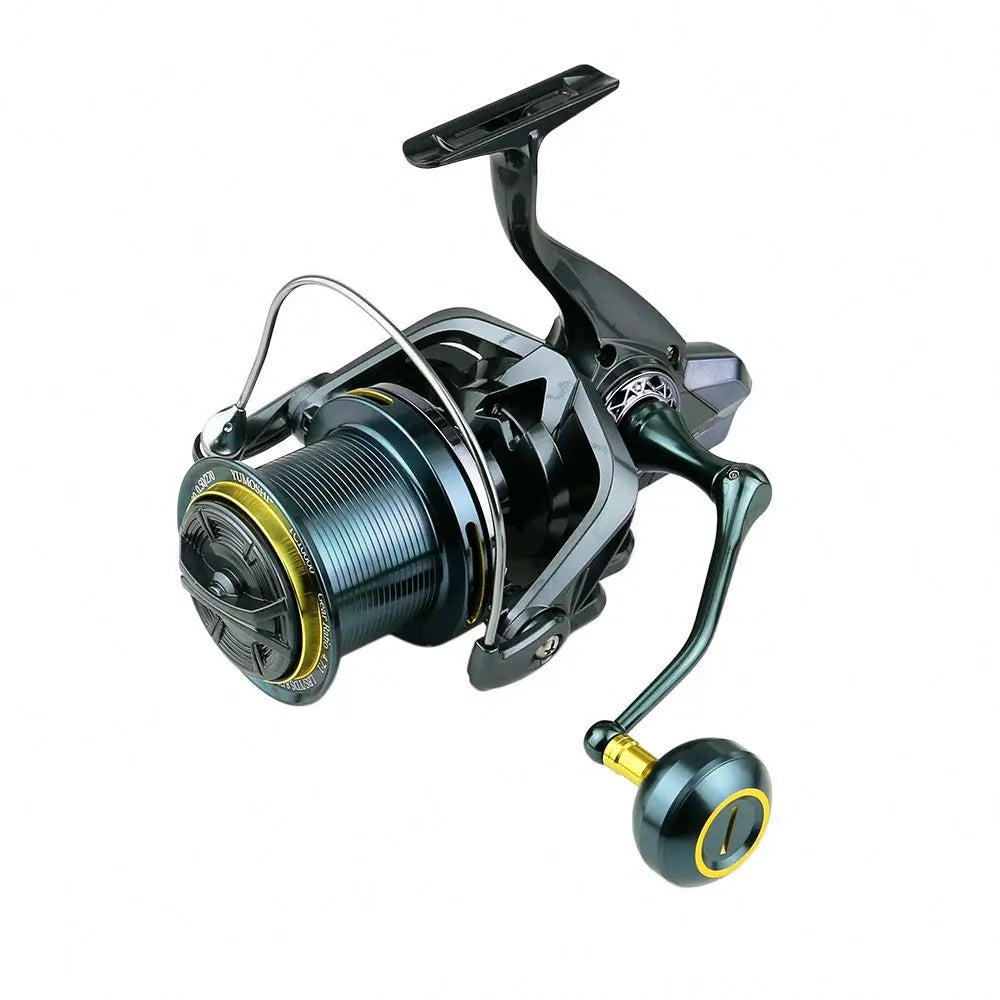 High Quality Metal Fishing Reel 10+1bb 30 Kg Max Drag 9000 10000 120000 14000 Surf Fishing Reel Saltwater Trolling Reel Spinning