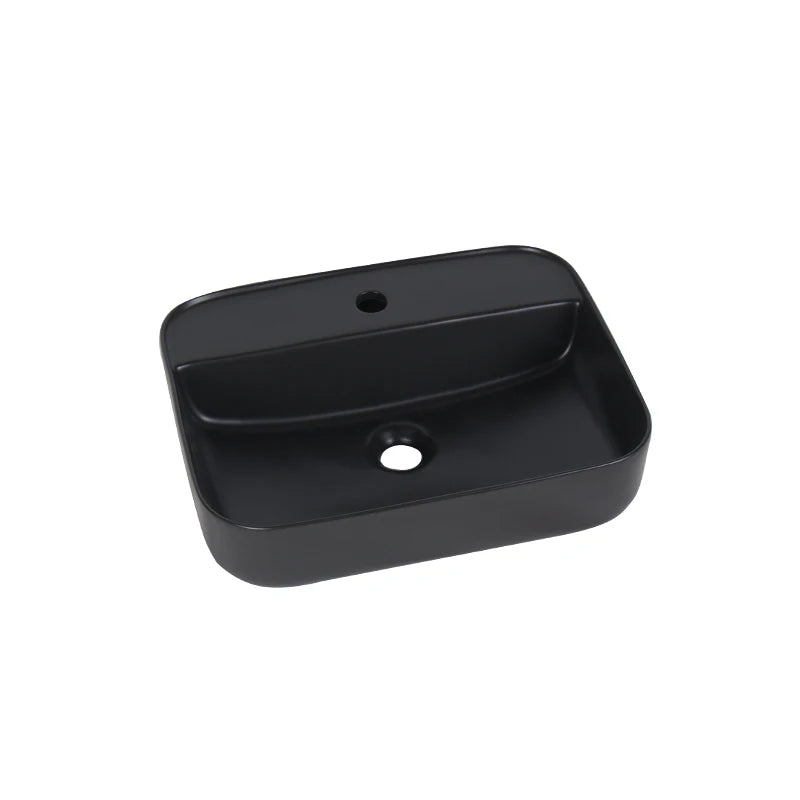 Factory Supplier Independent Bathroom Sink Column Wash Basin Square Seat Wash Basin Artificial Stone Sale Bag Frame Wooden Style