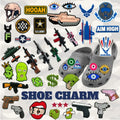 Wholesale Supplier Designer Custom USA Shoe Charm Flex Rubber Material Clogs American Politics Election Buckle Accessory Bulk