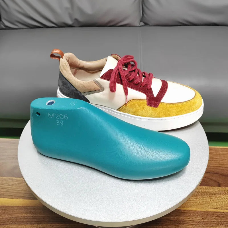 2026 Men's Low-Top Casual Shoe Last in Plastic Factory LP's Stitching Sneaker Anti-Wrinkle Durable HEYANG