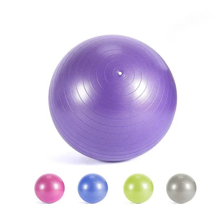 TTSPORTS Anti Burst Yoga Balance Exercise Ball Home Yoga Equipment Fitness Pvc Yoga Ball With Pump