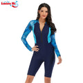 High Quality Long Sleeved Wetsuit Sexy Swimsuit Ladies Sunscreen Womens Surf Wetsuit