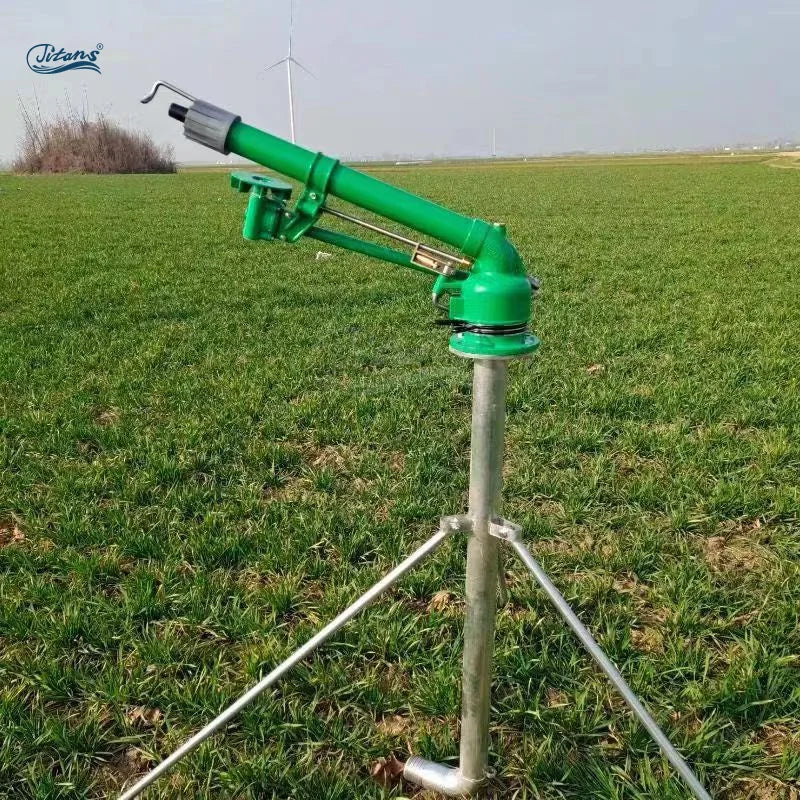 Titans 360 Gear Drive Sprinkler Rain Gun Sprinkler for Farmland Orchard Watering Irrigation System