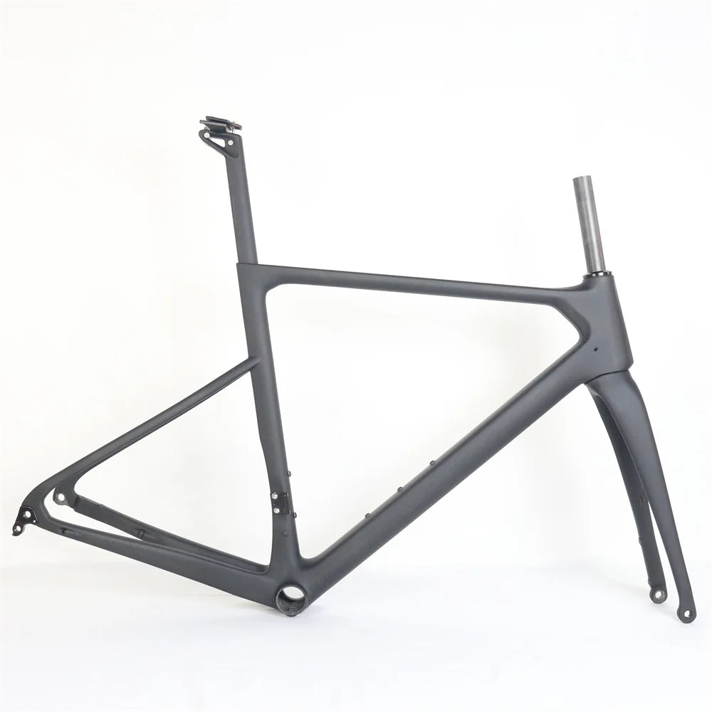 Winowsports SL-Verson Bicycle Frame Full Carbon Fiber T1000 BB86 Disc Brake Carbon Racing Road Bike Frame with Fork + Seatpost