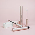 Aluminium Clear Container Black Tube Lash Serum Bottle Empty Custom Oil Free Natural Lash Enhancer for Eyelash Growth