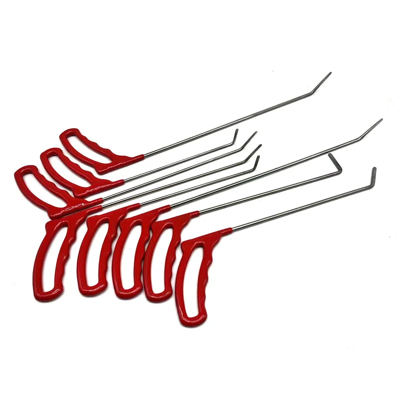 Auto Hail Dent Hook Tools Industrial Grade Paintless Dent Autobody Repair Rod Car Small Dent Removal Tools